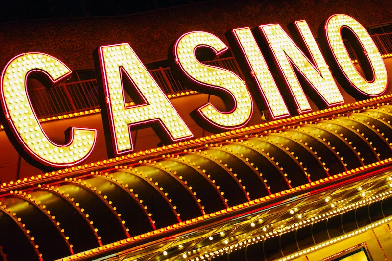 Casinonskylt