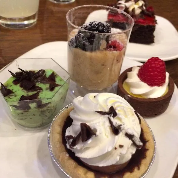 Casino-dessertbuffé