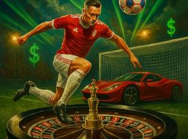 Fotbollsspelare och casino