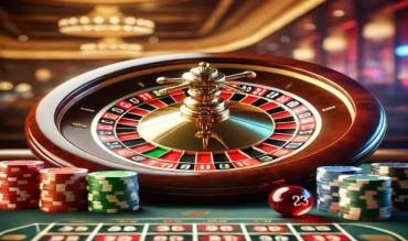 Roulette table