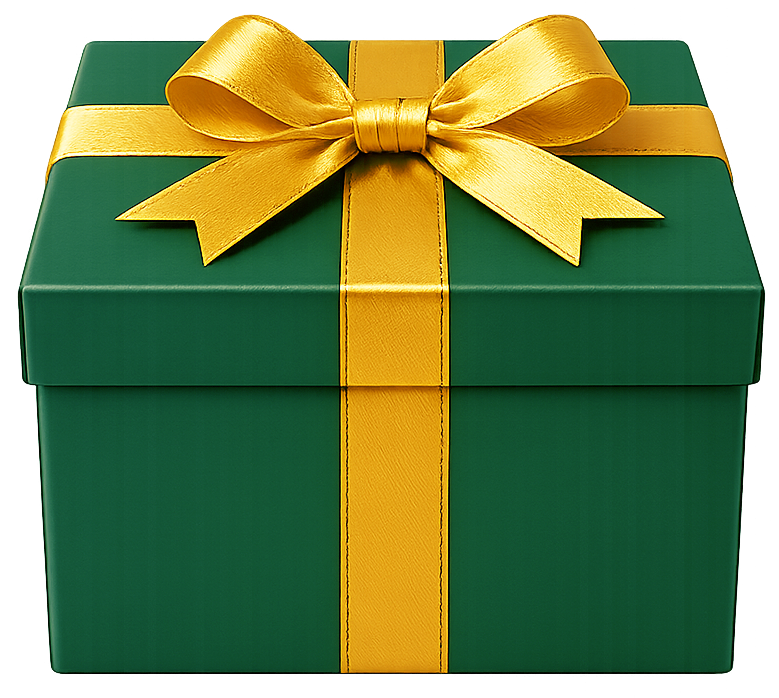 Closed birthday present